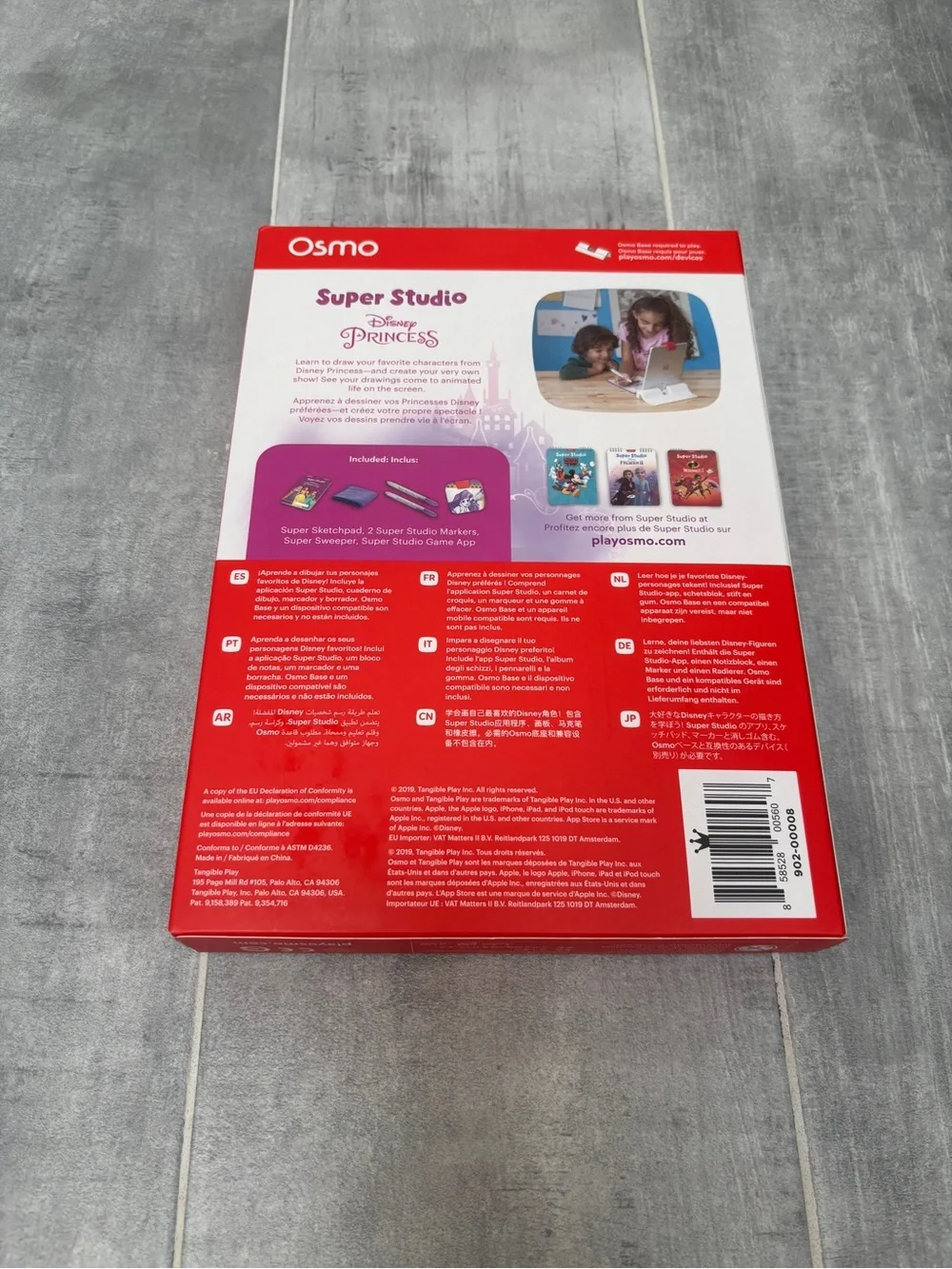 Osmo Super Studio Disney Princess Interactive Drawing Game NIB Belle Ariel